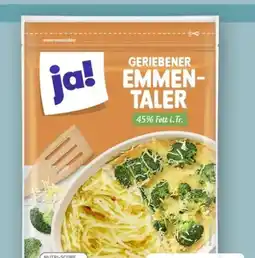REWE Center ja! Geriebener Emmentaler Angebot