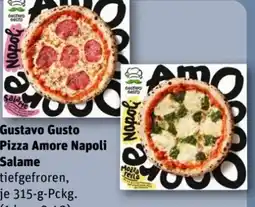REWE Center Gustavo Gusto Pizza Amore Napoli Salame Angebot