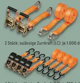 Lidl Ultimate Speed Schwerlast-Ratschenspanngurte-Set Angebot