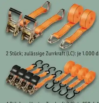 Lidl Ultimate Speed Schwerlast-Ratschenspanngurte-Set Angebot