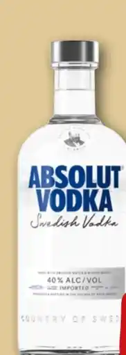 REWE Center Absolut Vodka Angebot