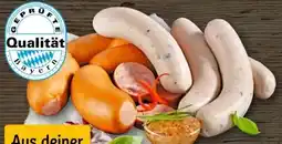 REWE Center Schelkopf Münchner Weißwurst Angebot