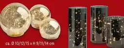 Lidl Livarno Home 3 LED-Dekokugeln Angebot