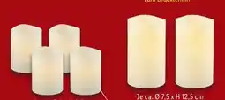 Lidl Livarno Home LED-Echtwachskerzen Angebot