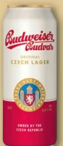 REWE Center Budweiser Budvar (CZ) Original Czech Lager Bier Angebot