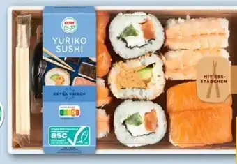 REWE Center Rewe to go Sushi Box Yuriko Angebot