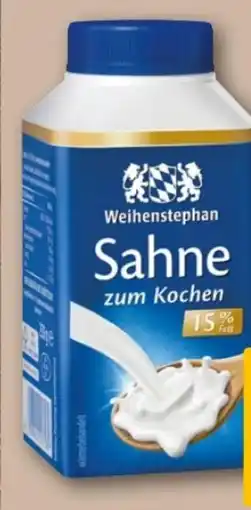 REWE Center Weihenstephan Sahne zum Kochen Angebot