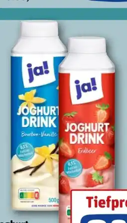 REWE Center ja! Trinkjoghurt Angebot