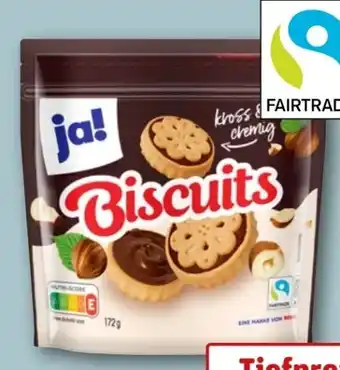 REWE Center ja! Biscuits Angebot