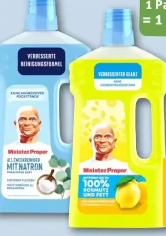 REWE Center Meister Proper Reiniger Angebot