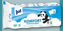 REWE Center ja! Toilettenpapier Angebot
