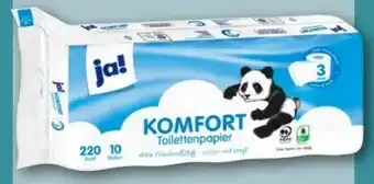 REWE Center ja! Toilettenpapier Angebot