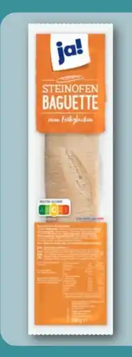 REWE Center ja! Steinofenbaguette Angebot