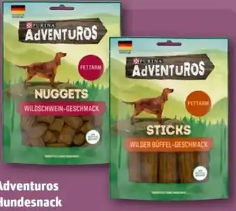REWE Center Purina Adventuros Hundesnack Angebot