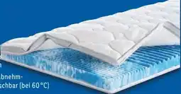 Lidl BeCo Matratzen 7­ Zonen ­Gelschaum­ Matratzentopper Gel-Feeling Angebot