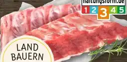 REWE Metzgerei Landbauern Strohschwein-Ofenrippe Angebot
