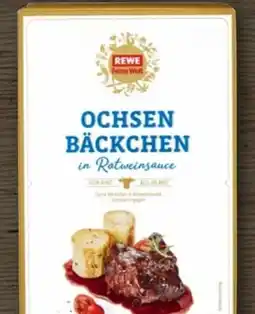 REWE Rewe Feine Welt Ochsen-Bäckchen in Rotweinsauce Angebot