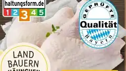 REWE Metzgerei Landbauern Hähnchen-Schenkel Angebot
