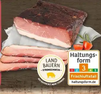 REWE Metzgerei Landbauern Schiller GQB Strohschwein Schwarzgeräuchertes Angebot