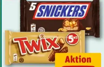 REWE Snickers Schokoriegel Angebot