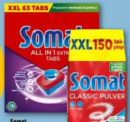 REWE Somat Spülmaschinen Tabs All-in-1 Extra XXL Angebot