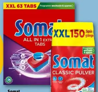 REWE Somat Spülmaschinen Tabs All-in-1 Extra XXL Angebot