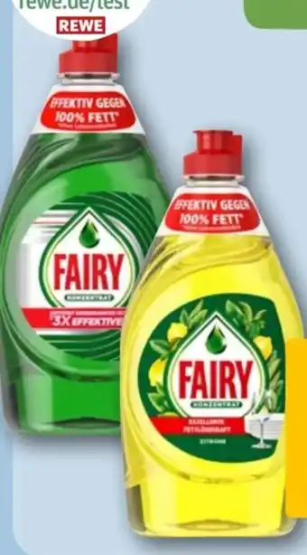 REWE Fairy Geschirrspülmittel Angebot