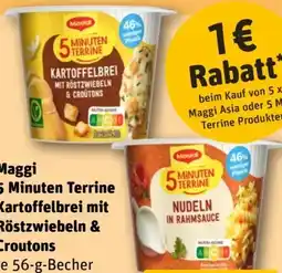 REWE Maggi 5 Minuten Terrine Kartoffelbrei mit Röstzwiebeln & Croutons Angebot
