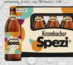 trinkgut Krombacher Spezi Cola Orange-Mix Angebot