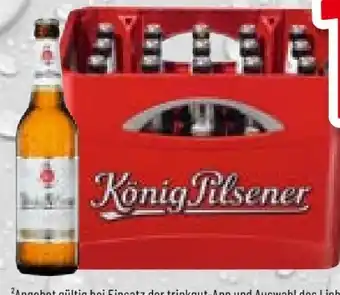 trinkgut König Pilsener Bier Angebot