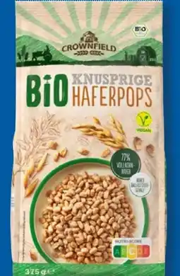 Lidl Crownfield Bio Knusprige Haferpops Angebot