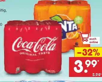 Netto Marken-Discount Coca-Cola Original Taste Angebot