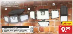 Netto Marken-Discount Solar-LED-Leuchte Angebot