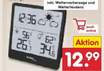 Netto Marken-Discount Techno Line Wetterstation WS9138 Angebot