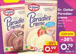 Netto Marken-Discount Dr. Oetker Paradies Creme Vanille Angebot