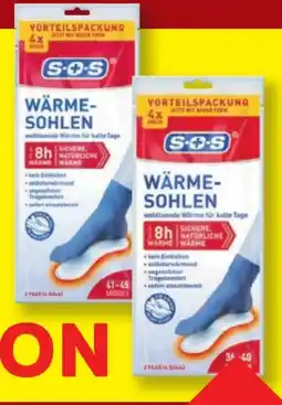 Lidl SOS Wärme-Sohlen Angebot