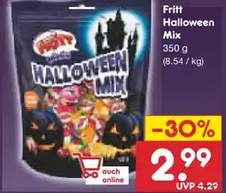 Netto Marken-Discount Fritt Minis Halloween Mix Angebot
