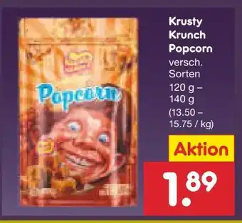 Netto Marken-Discount Krusty Krunch Popcorn Angebot