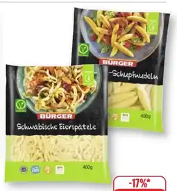 Edeka Bürger Schwäbische Eierspätzle Angebot