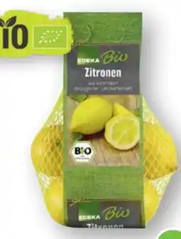 Scheck-in-Center Edeka Bio Zitronen Angebot