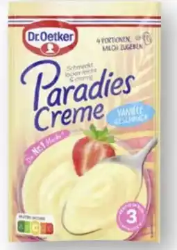 Scheck-in-Center Dr. Oetker Paradiescreme Angebot