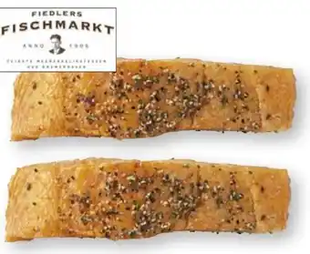 Scheck-in-Center Fiedlers Fischmarkt Lachsstremel mit Pfeffer Angebot
