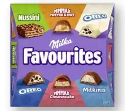 Scheck-in-Center Milka Favourites Angebot