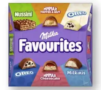 Scheck-in-Center Milka Favourites Angebot