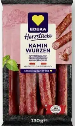Scheck-in-Center Edeka Herzstücke Kaminwurzen Angebot