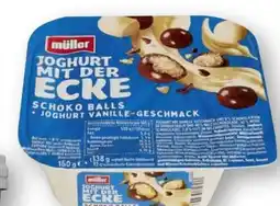 Scheck-in-Center Müller Joghurt mit der Ecke Angebot