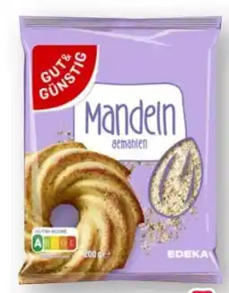 Scheck-in-Center Gut & Günstig Mandeln Gemahlen Angebot