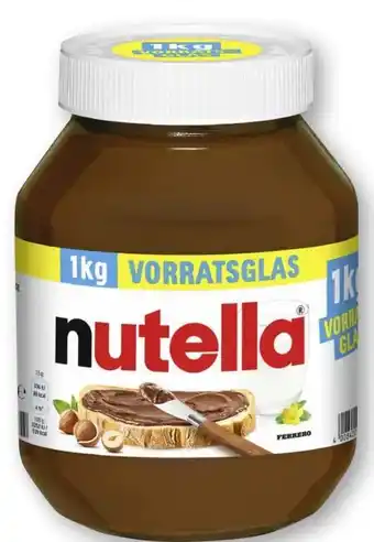 Scheck-in-Center Ferrero Nutella Nuss-Nugat Creme Angebot