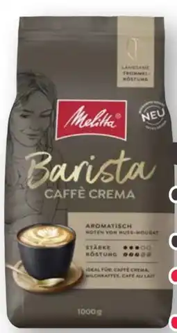 Scheck-in-Center Melitta Barista Crema Angebot