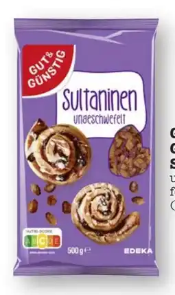 Scheck-in-Center Gut & Günstig Sultaninen Angebot